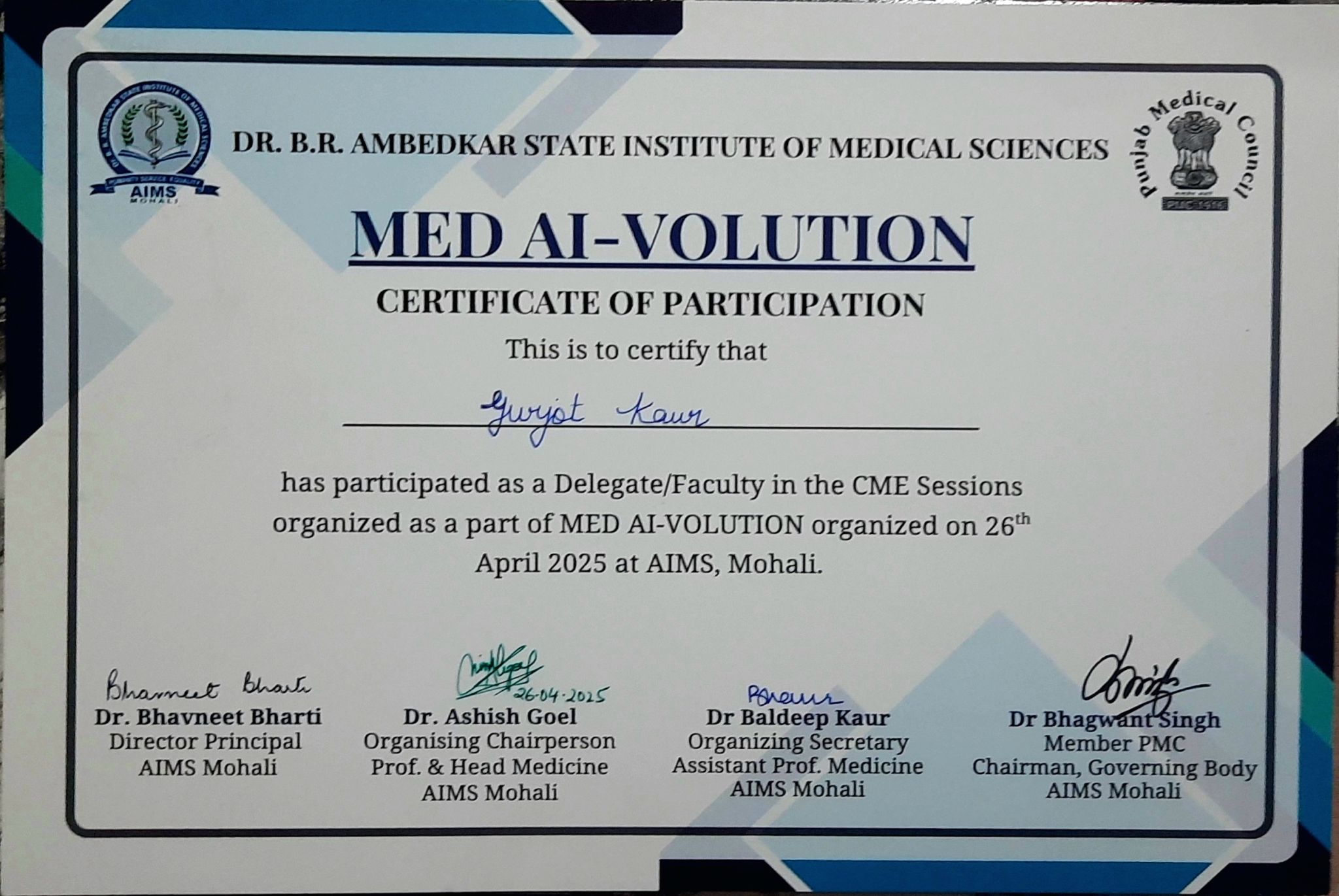 Drug hackathon certifficate
